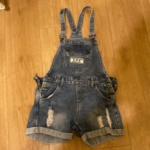 Vintage style jean jumpsuit